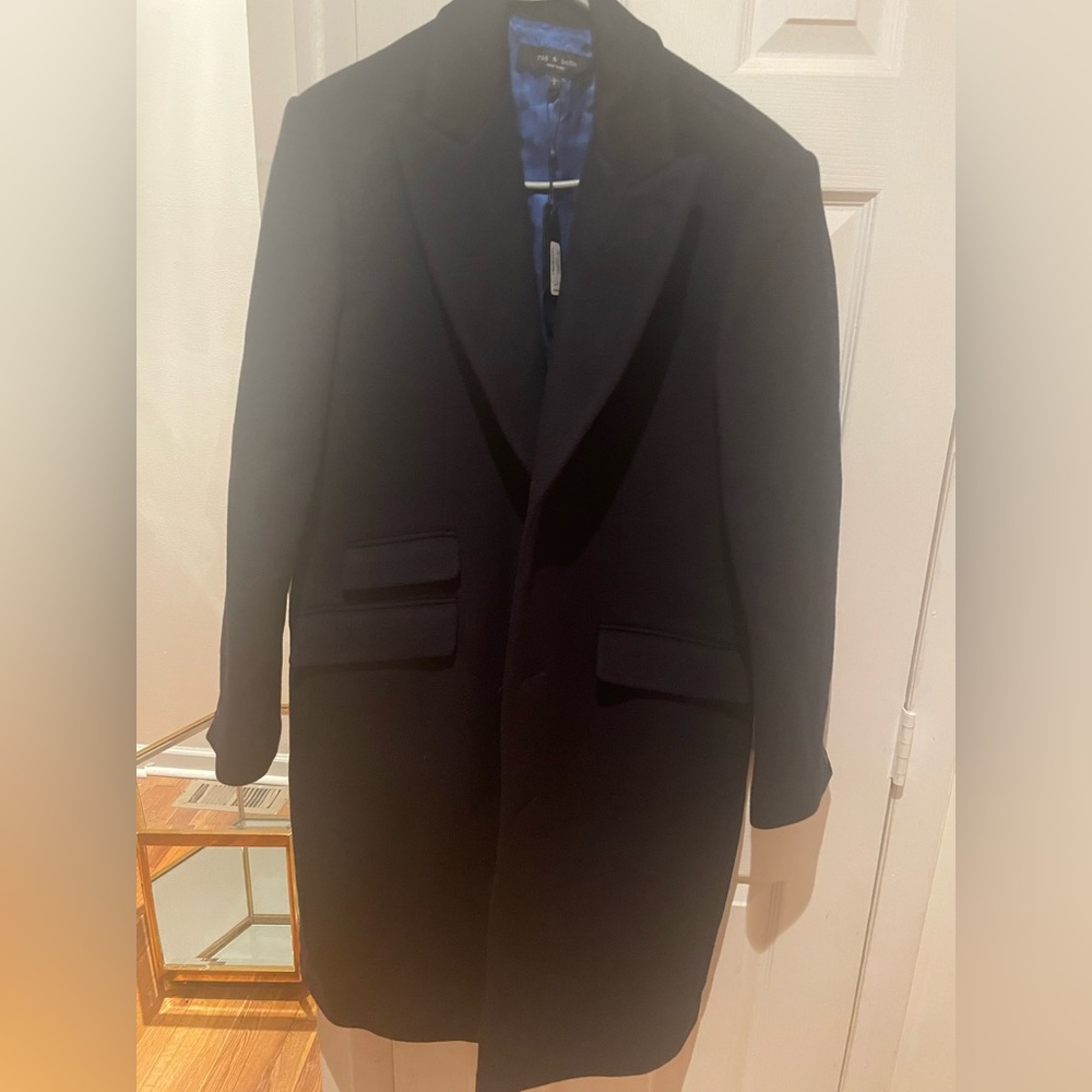 trench wool coat